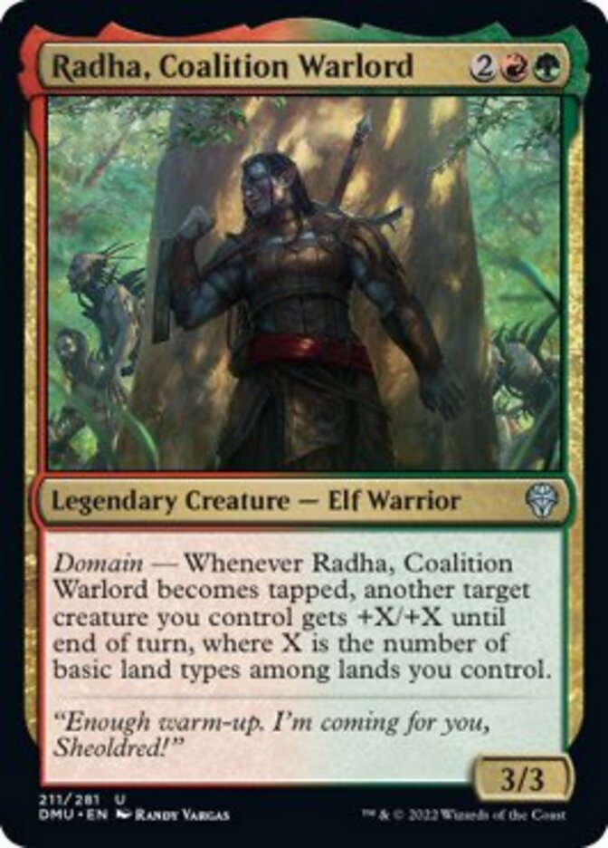 Radha, Coalition Warlord [Dominaria United] | Black Swamp Games