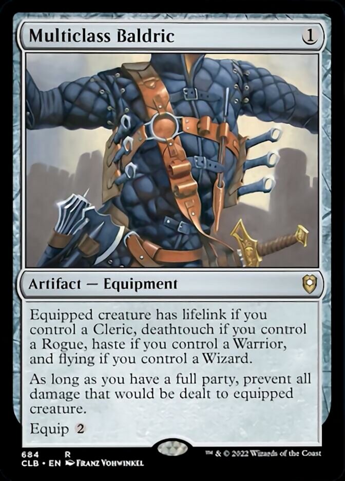 Multiclass Baldric [Commander Legends: Battle for Baldur's Gate] | Black Swamp Games