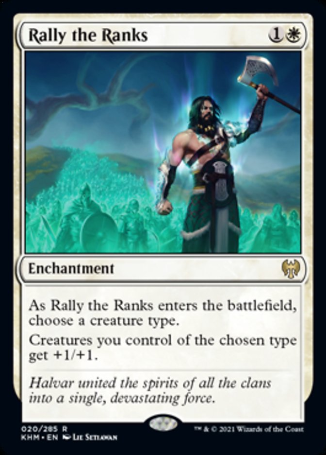 Rally the Ranks [Kaldheim] | Black Swamp Games