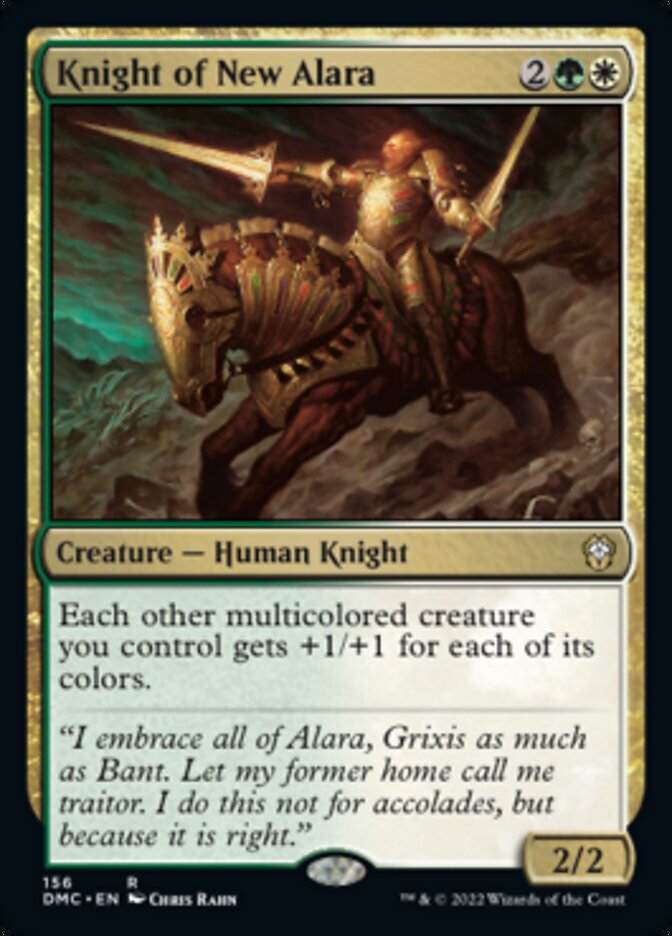 Knight of New Alara [Dominaria United Commander] | Black Swamp Games