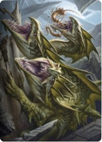 Grakmaw, Skyclave Ravager Art Card [Zendikar Rising Art Series] | Black Swamp Games