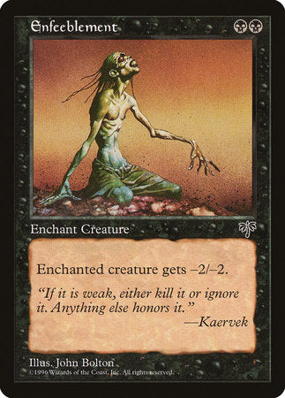 Enfeeblement [Mirage] | Black Swamp Games