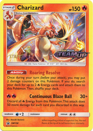 Charizard (SM158) (Staff) [Sun & Moon: Black Star Promos] | Black Swamp Games