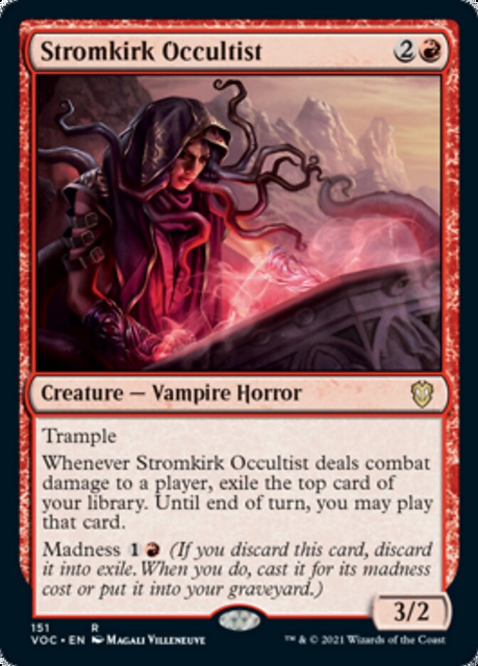 Stromkirk Occultist [Innistrad: Crimson Vow Commander] | Black Swamp Games