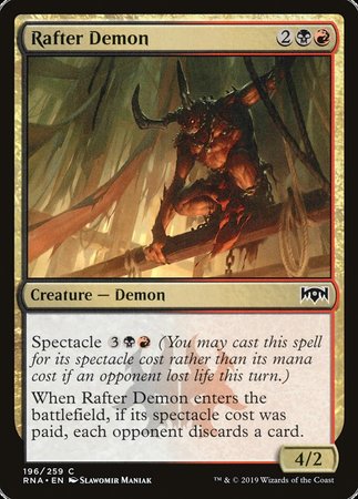 Rafter Demon [Ravnica Allegiance] | Black Swamp Games