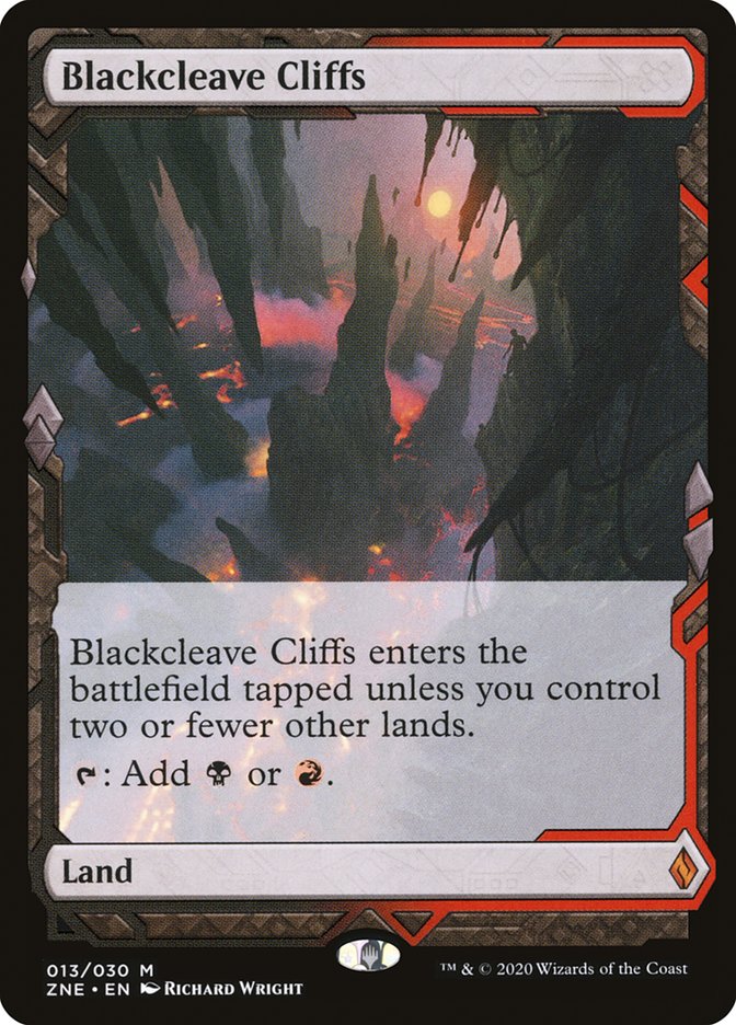 Blackcleave Cliffs [Zendikar Rising Expeditions] | Black Swamp Games