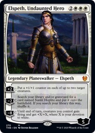 Elspeth, Undaunted Hero [Theros Beyond Death] | Black Swamp Games