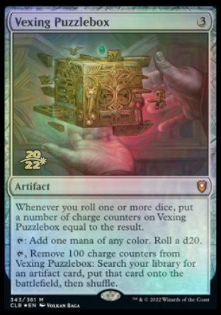 Vexing Puzzlebox [Commander Legends: Battle for Baldur's Gate Prerelease Promos] | Black Swamp Games