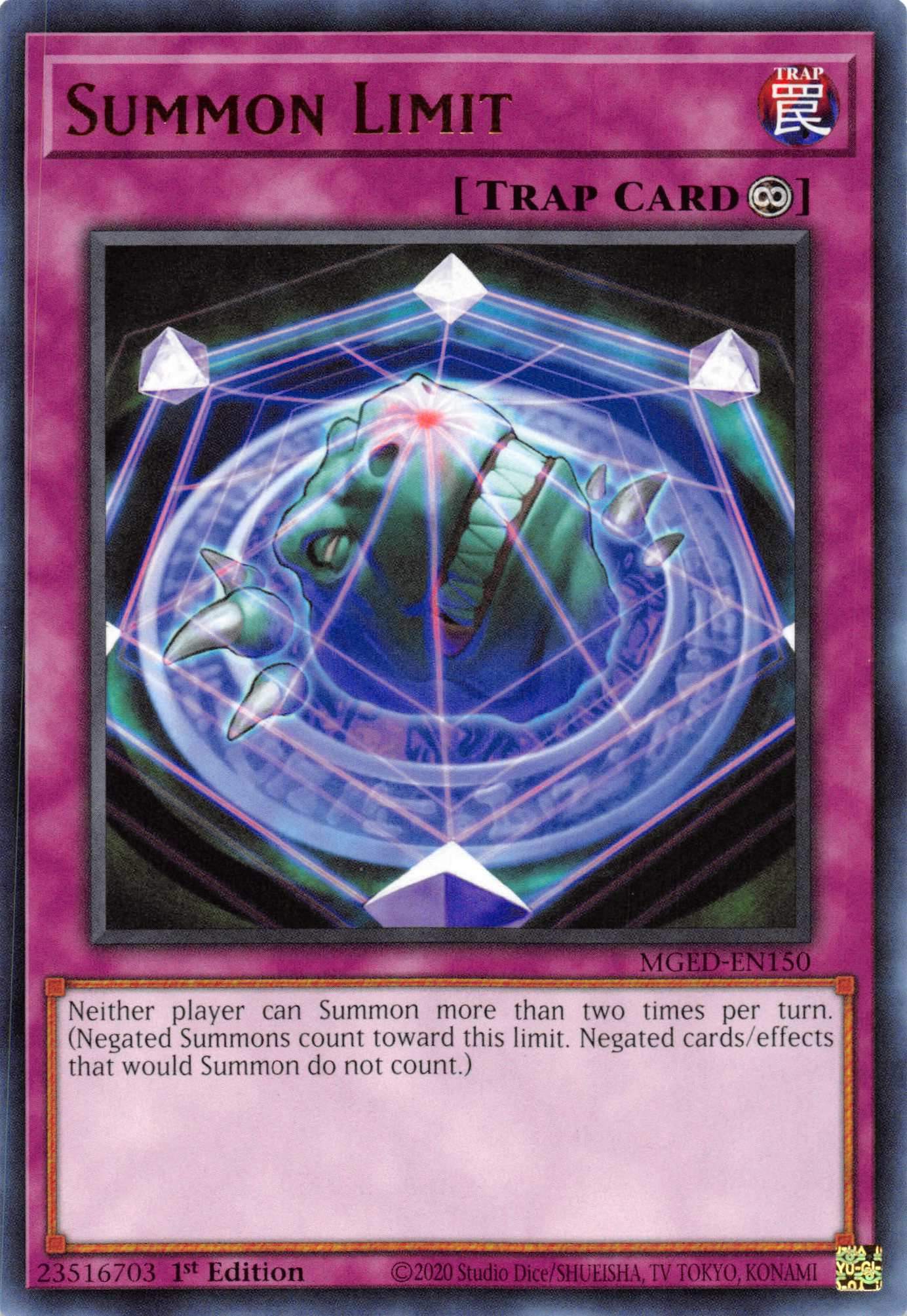 Summon Limit [MGED-EN150] Rare | Black Swamp Games