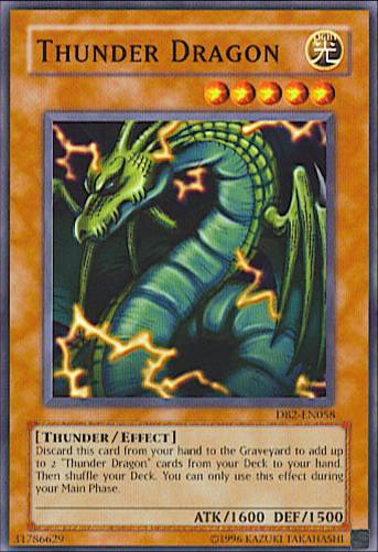 Thunder Dragon [DB2-EN058] Common | Black Swamp Games