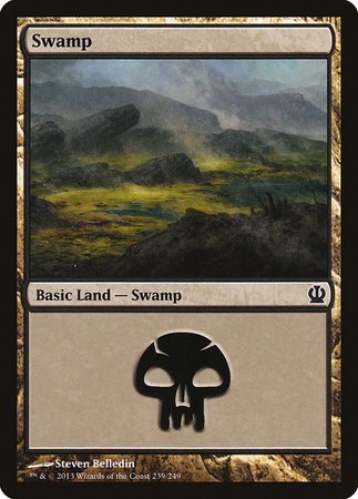 Swamp (239) [Theros] | Black Swamp Games