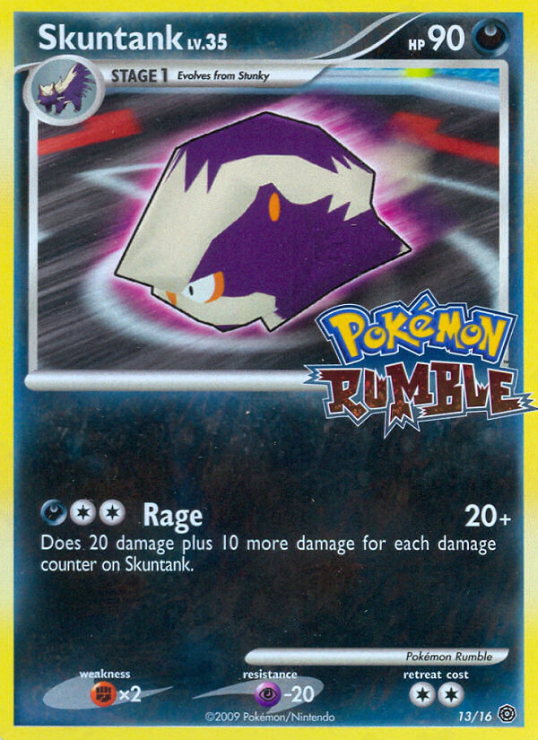 Skuntank (13/16) [Pokémon Rumble] | Black Swamp Games