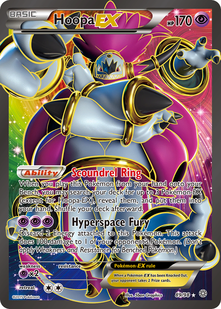 Hoopa EX (89/98) [XY: Ancient Origins] | Black Swamp Games