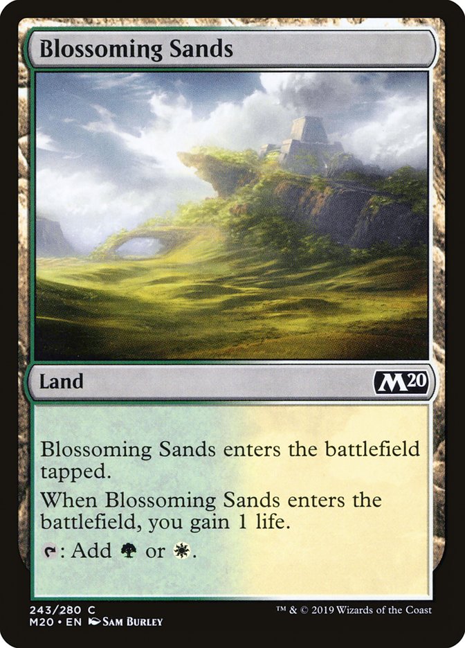 Blossoming Sands [Core Set 2020] | Black Swamp Games