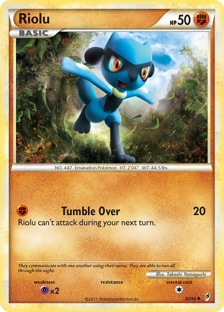 Riolu (50/95) [HeartGold & SoulSilver: Call of Legends] | Black Swamp Games