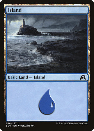 Island (286) [Shadows over Innistrad] | Black Swamp Games