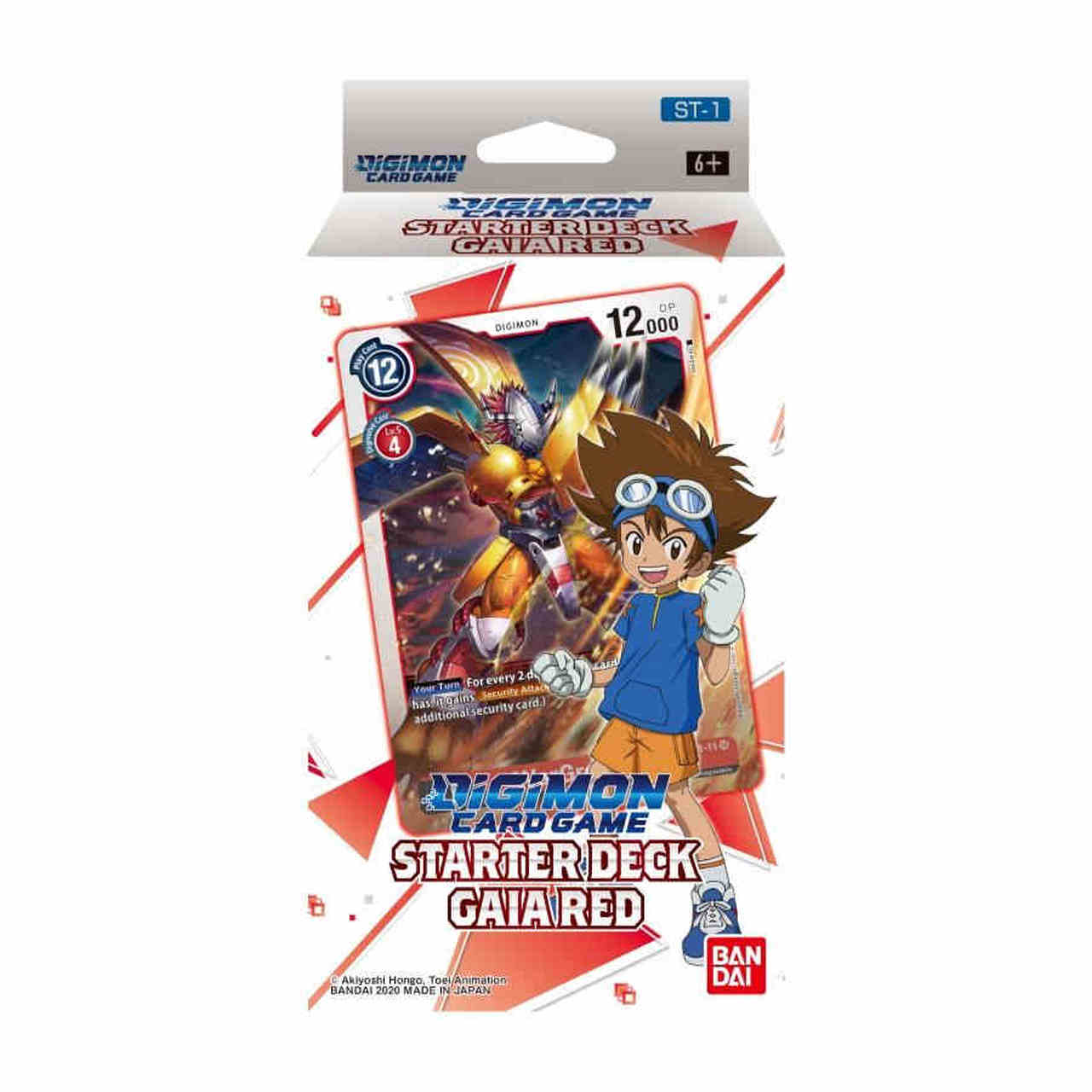 Digimon TCG: Gaia Red - Starter Deck | Black Swamp Games