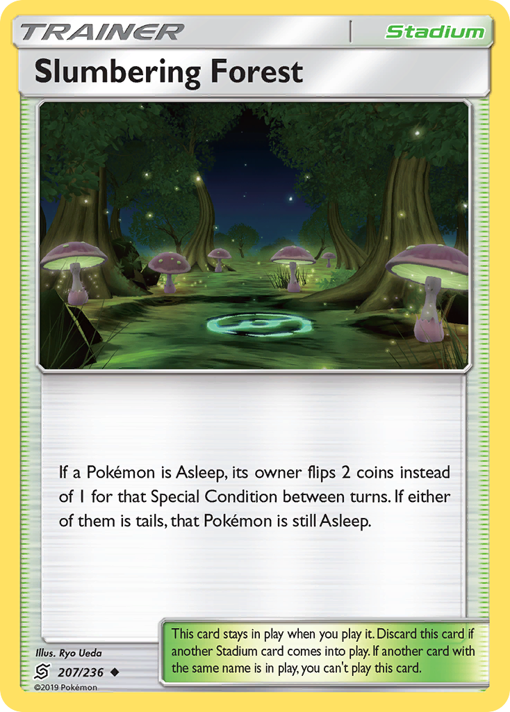 Slumbering Forest (207/236) [Sun & Moon: Unified Minds] | Black Swamp Games