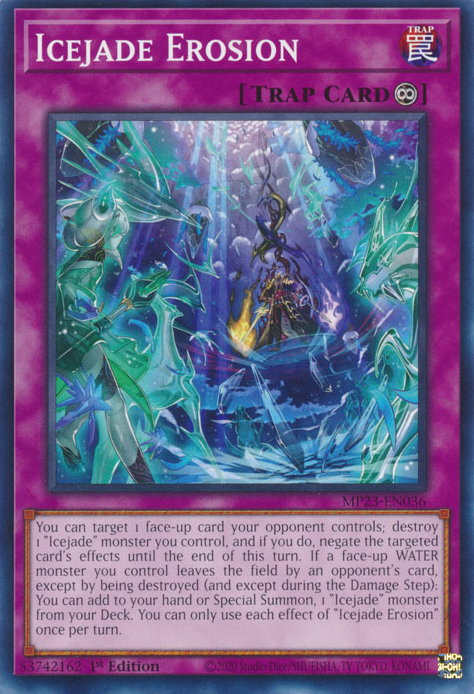 Icejade Erosion [MP23-EN036] Common | Black Swamp Games