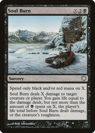 Soul Burn [Coldsnap Theme Decks] | Black Swamp Games