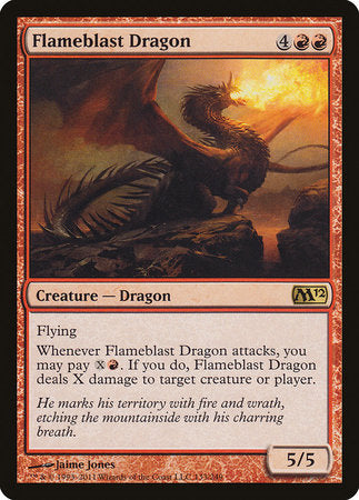 Flameblast Dragon [Magic 2012] | Black Swamp Games