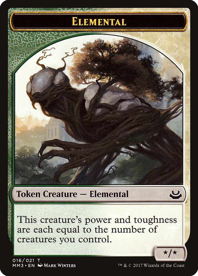 Elemental [Modern Masters 2017 Tokens] | Black Swamp Games