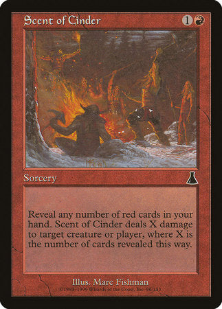 Scent of Cinder [Urza's Destiny] | Black Swamp Games