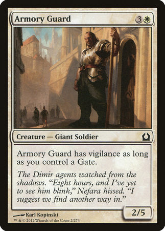 Armory Guard [Return to Ravnica] | Black Swamp Games