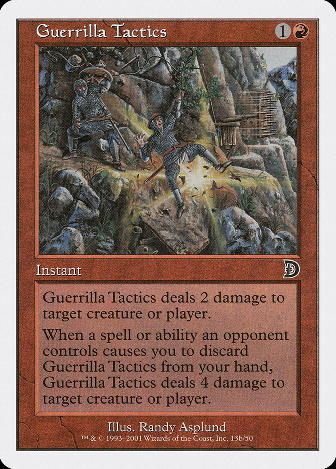 Guerrilla Tactics (Falling) [Deckmasters] | Black Swamp Games