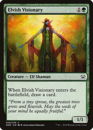 Elvish Visionary [Duel Decks: Nissa vs. Ob Nixilis] | Black Swamp Games