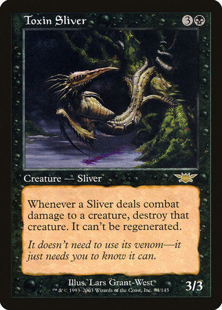 Toxin Sliver [Legions] | Black Swamp Games