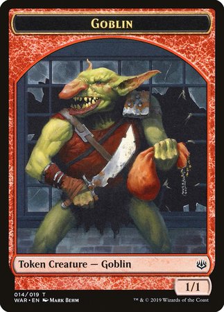 Goblin Token [War of the Spark Tokens] | Black Swamp Games