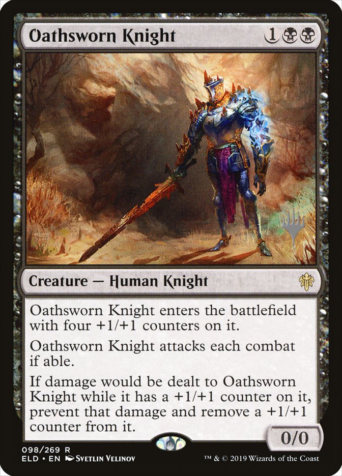 Oathsworn Knight (Promo Pack) [Throne of Eldraine Promos] | Black Swamp Games