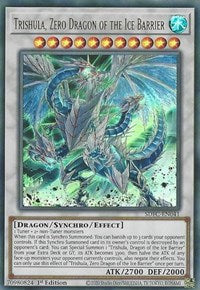 Trishula, Zero Dragon of the Ice Barrier [SDFC-EN041] Ultra Rare | Black Swamp Games