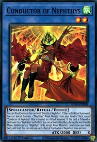 Conductor of Nephthys [PHRA-EN030] Super Rare | Black Swamp Games