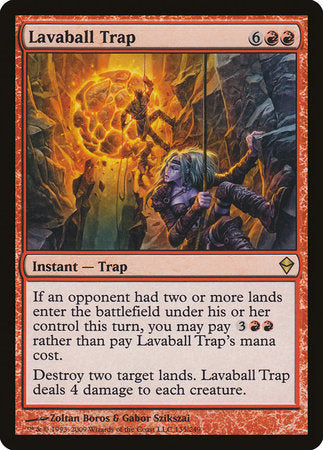 Lavaball Trap [Zendikar] | Black Swamp Games