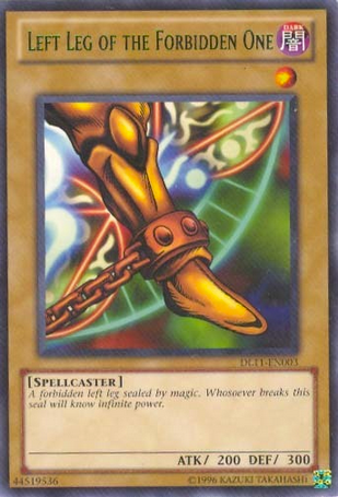 Left Leg of the Forbidden One (Green) [DL11-EN003] Rare | Black Swamp Games