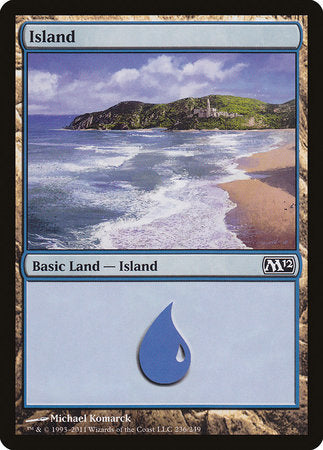 Island (236) [Magic 2012] | Black Swamp Games