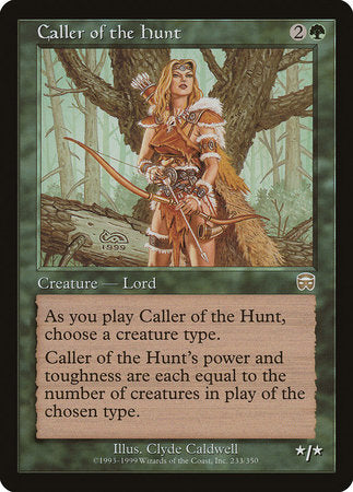 Caller of the Hunt [Mercadian Masques] | Black Swamp Games