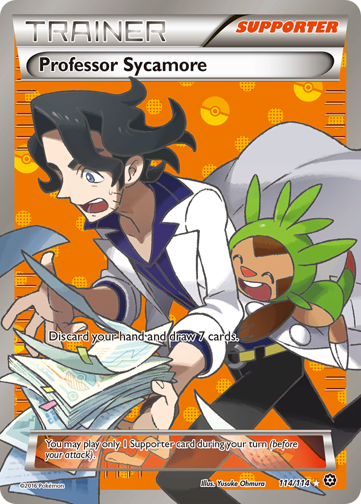 Professor Sycamore (114/114) [XY: Steam Siege] | Black Swamp Games