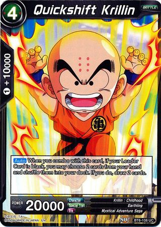 Quickshift Krillin [BT6-108] | Black Swamp Games