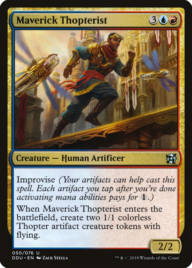 Maverick Thopterist [Duel Decks: Elves vs. Inventors] | Black Swamp Games