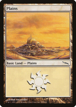 Plains (288) [Mirrodin] | Black Swamp Games