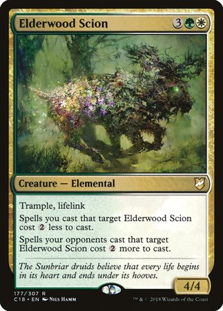 Elderwood Scion [Commander 2018] | Black Swamp Games
