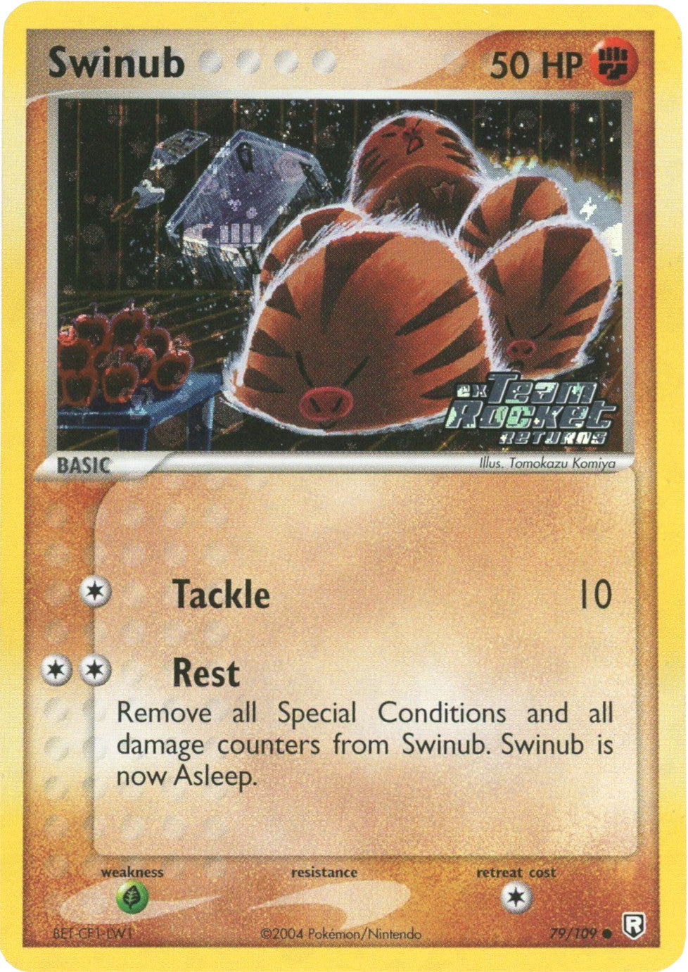 Swinub (79/109) (Stamped) [EX: Team Rocket Returns] | Black Swamp Games