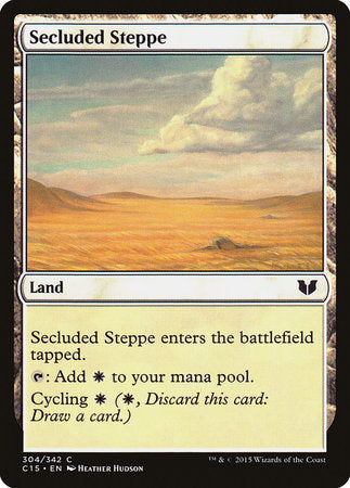 Secluded Steppe [Commander 2015] | Black Swamp Games