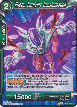 Frieza, Terrifying Transformation [BT10-073] | Black Swamp Games