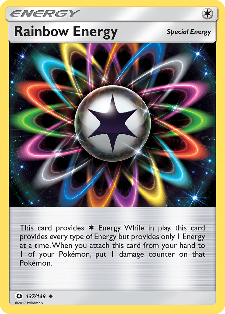 Rainbow Energy (137/149) [Sun & Moon: Base Set] | Black Swamp Games