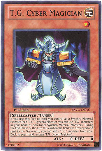 T.G. Cyber Magician [EXVC-EN016] Super Rare | Black Swamp Games