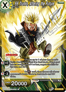 SS Trunks, Altering the Future (Super Rare) [BT13-093] | Black Swamp Games